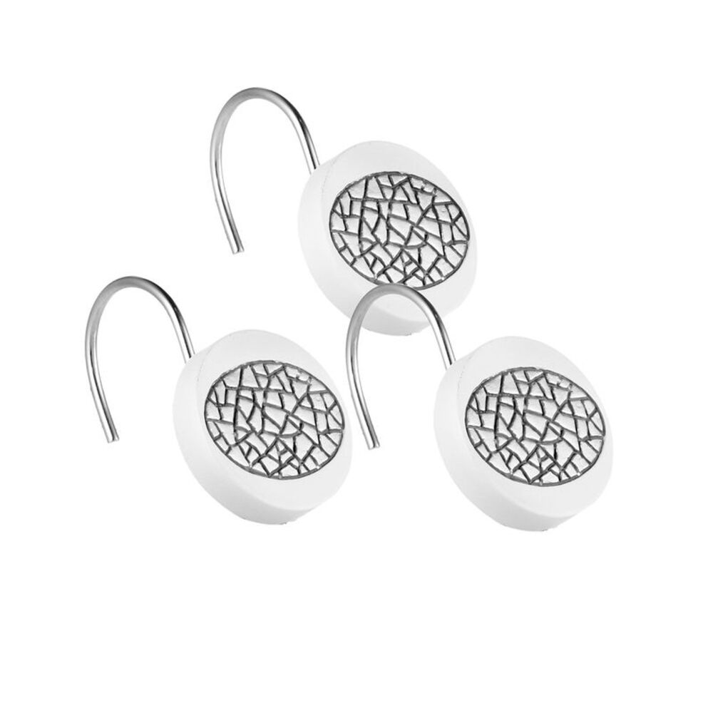 Popular Bath White Sinatra Bath Decor Accessories, Premium, Durable, Acrylic